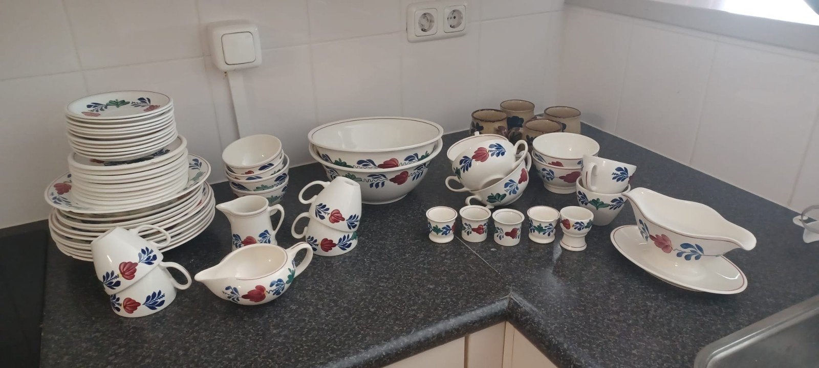 Boerenbont servies, Ophalen of Verzenden