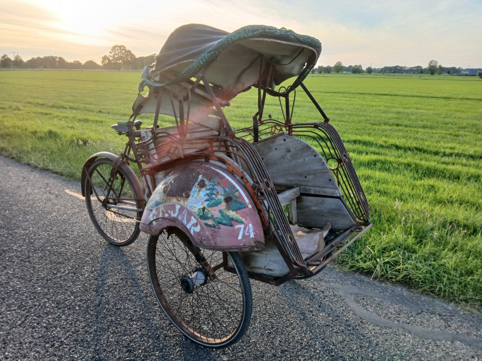 Riksja, Fietsen en Brommers, Fietsen | Bakfietsen, Ophalen
