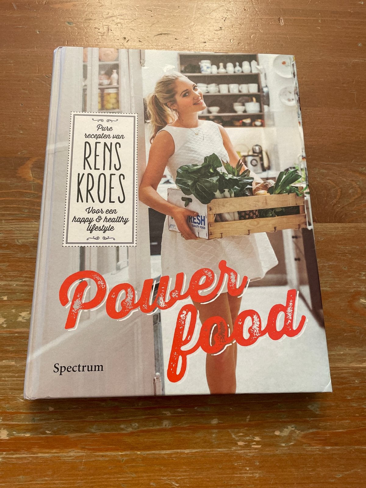 Powerfood - Rens Kroes - Kookboek voor happy & healthy lifes, Boeken, Kookboeken, Ophalen, Voorgerechten en Soepen, Zo goed als nieuw