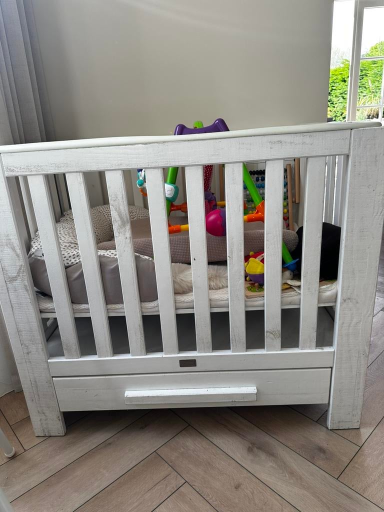 Gebruikte witte box met la van het merk Coming, Kinderen en Baby's, Boxen, Ophalen, Gebruikt
