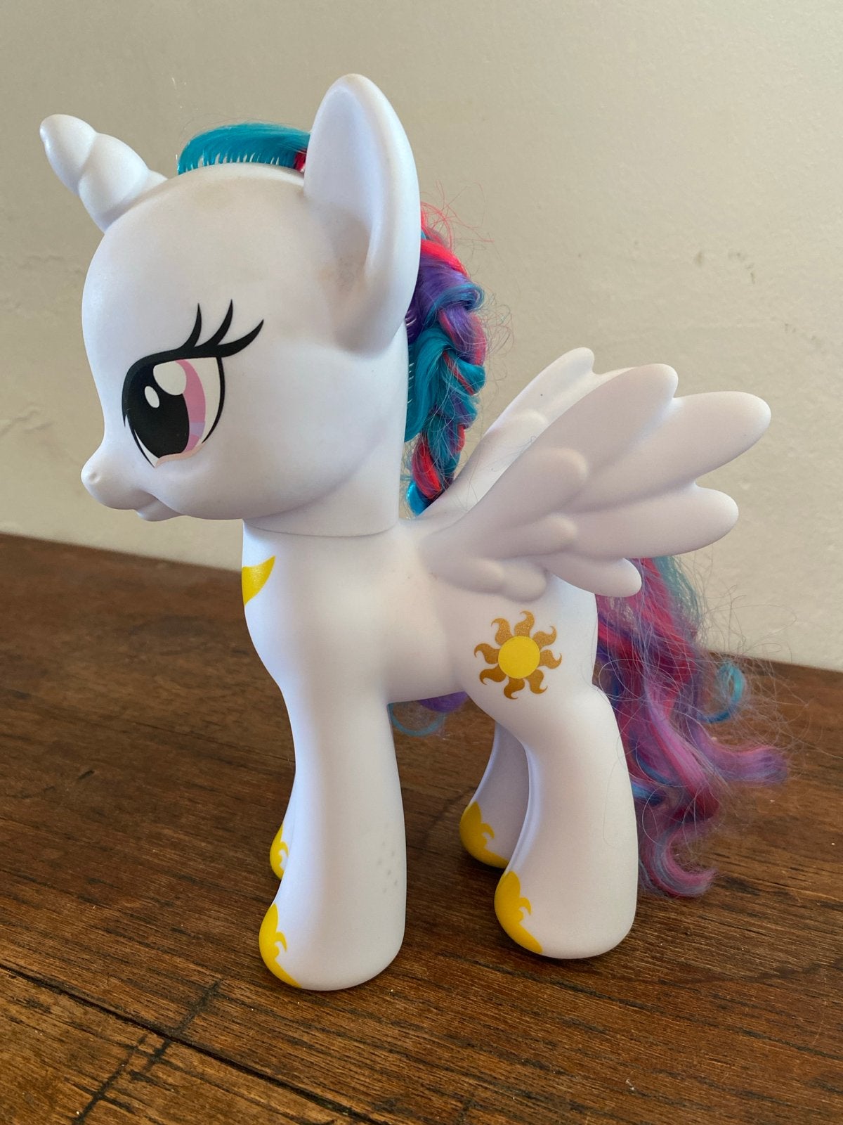 My Little Pony Princess Celestia figuur, Ophalen of Verzenden, Gebruikt