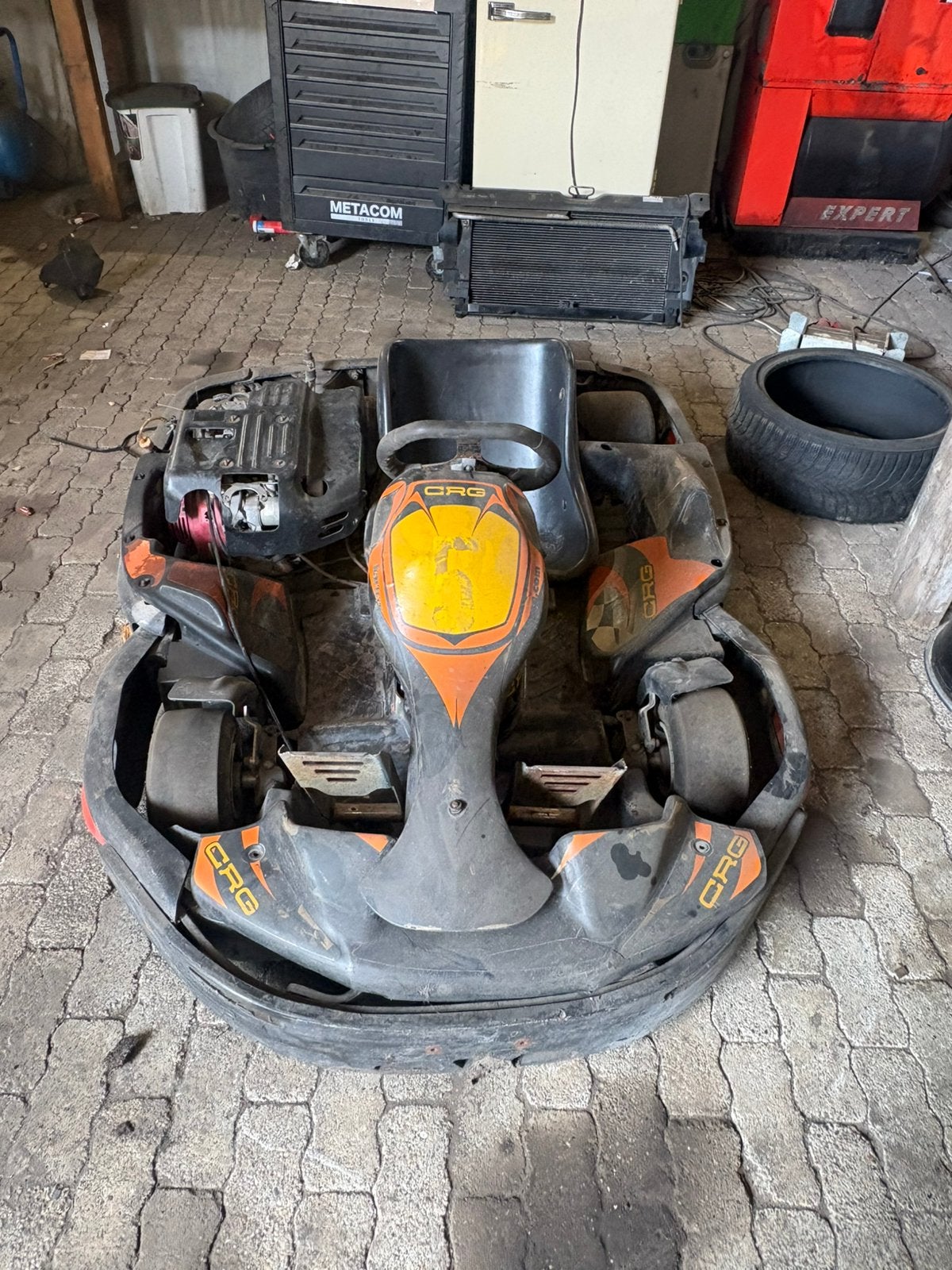 Te koop 280cc crg kart, Sport en Fitness, Karting, Ophalen of Verzenden, Zo goed als nieuw, Kart