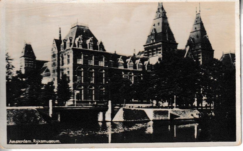AMSTERDAM - RIJKSMUSEUM, Ophalen of Verzenden, 1920 tot 1940, Gelopen, Noord-Holland