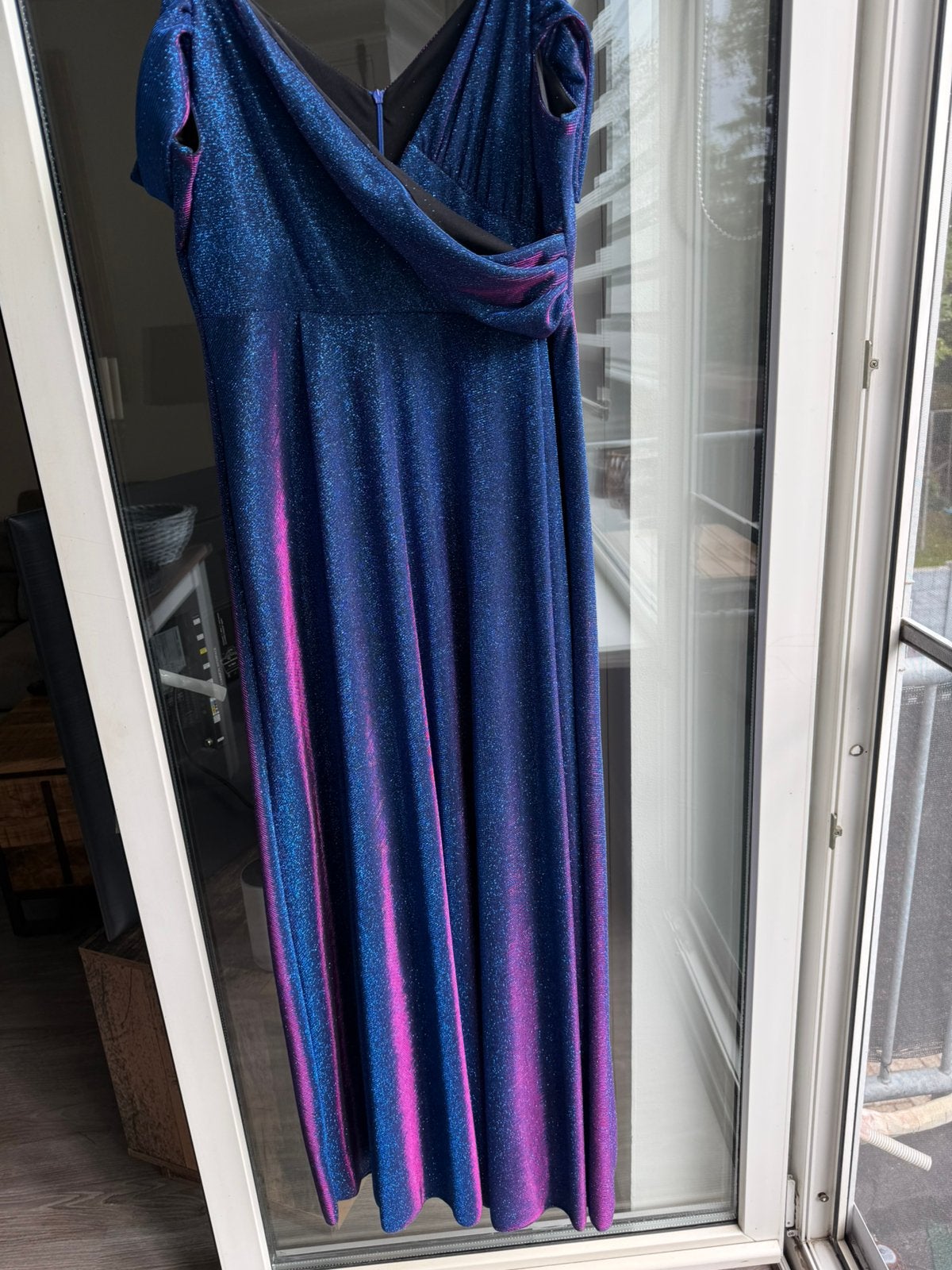 Gala jurk, Galajurk, Meerkleurig, Maat 46/48 (XL) of groter, Nieuw