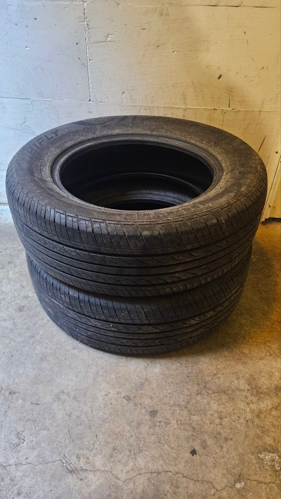 Autobanden 2x Hifly HF201 195/65R15, Auto diversen, Ophalen, Gebruikt