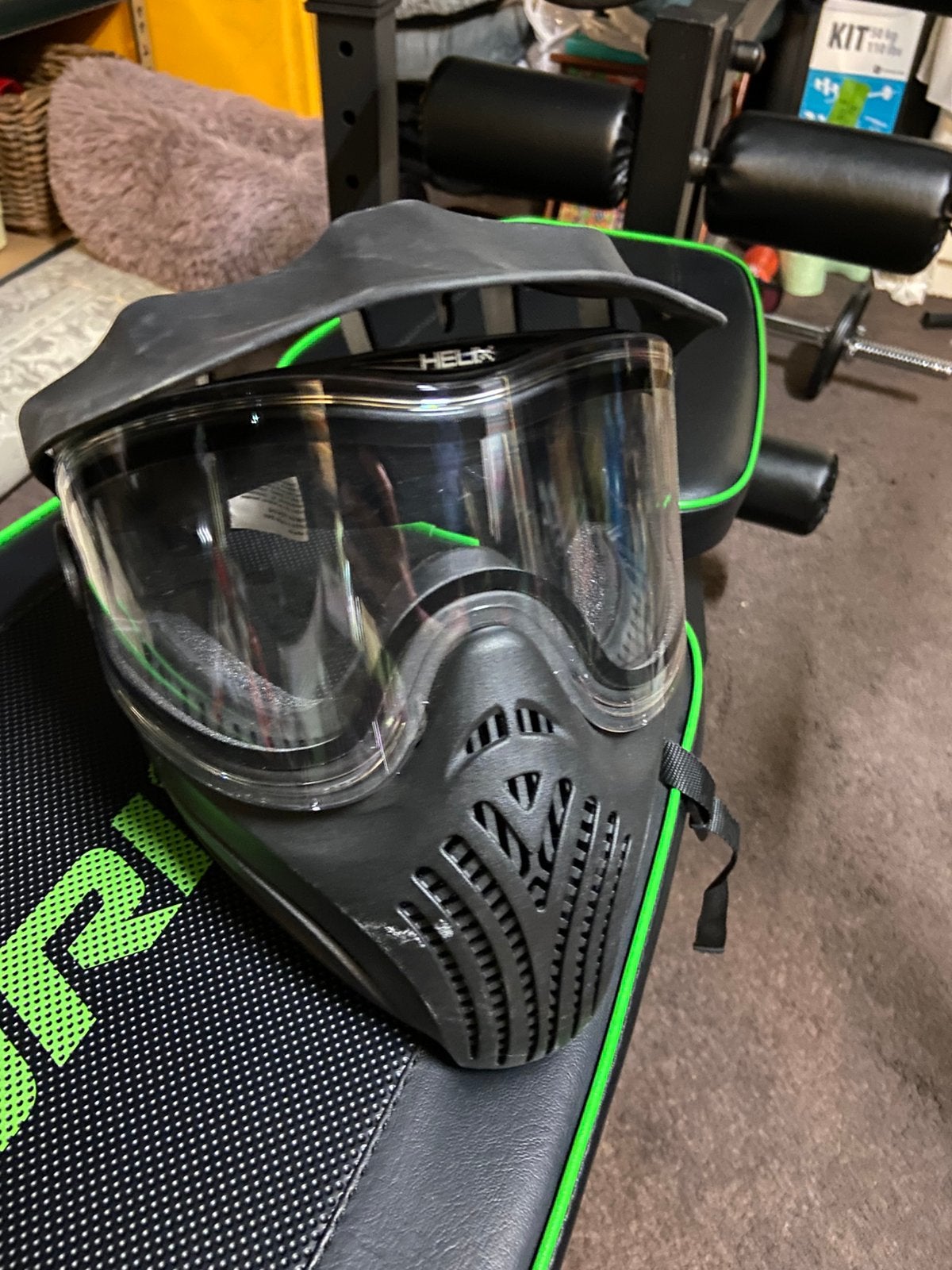 Helix Paintball Masker, Ophalen of Verzenden, Zo goed als nieuw