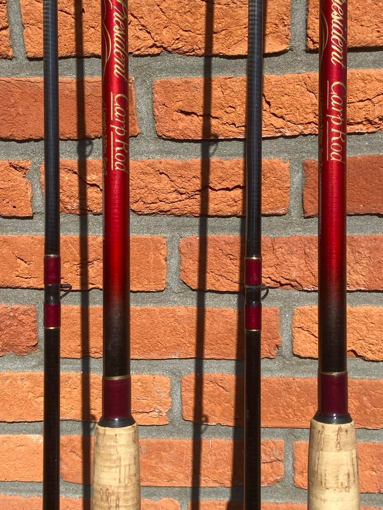 Shakespeare Equalizer President Carp Hengels 2x - 12ft, 2.5L, Ophalen, Zo goed als nieuw, Werphengel