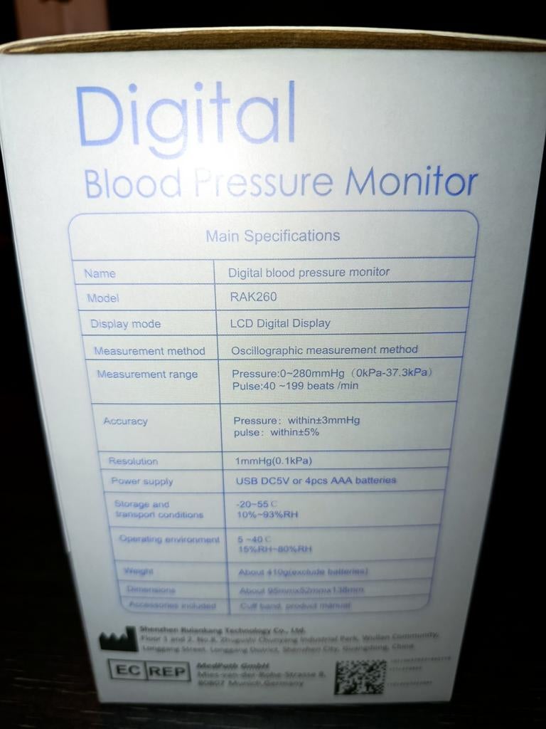 Nieuwe bloeddrukmeter, Diversen, Verpleegmiddelen, Ophalen of Verzenden