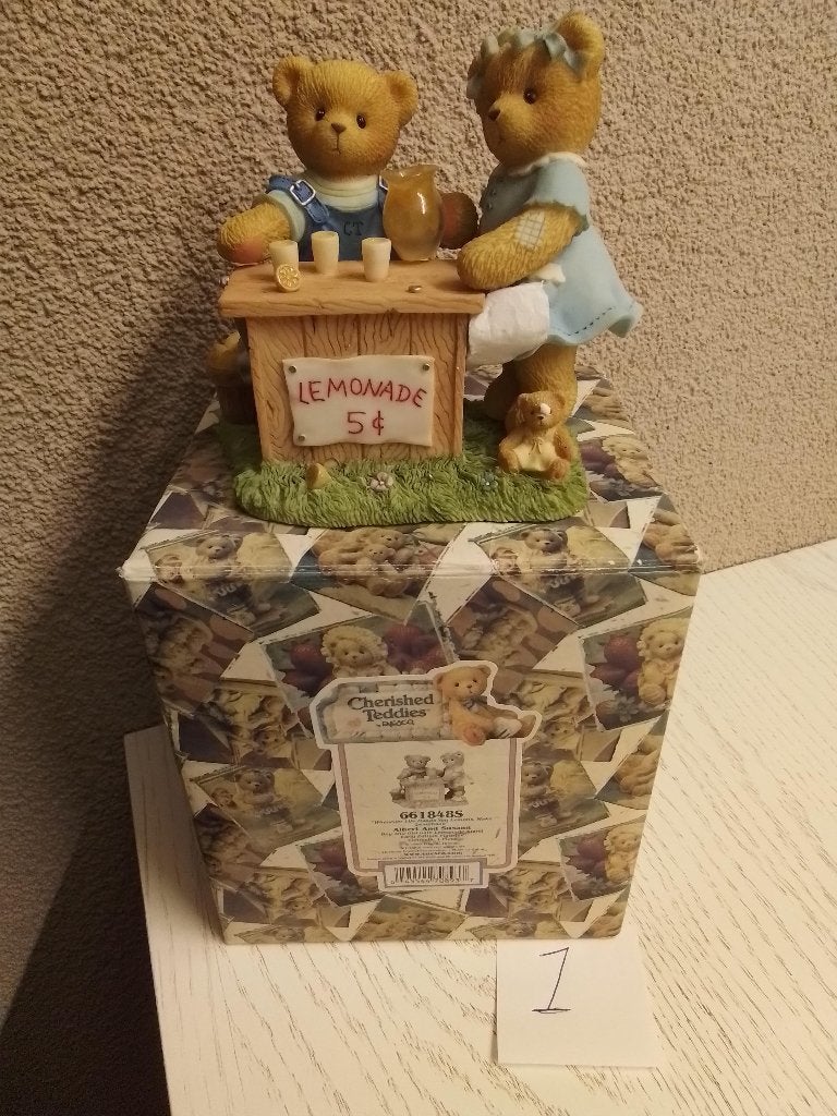Cherished Teddies 6618485 prijs 15,00 euro nieuw in de doos, Ophalen of Verzenden, Nieuw, Beeldje, Cherished Teddies