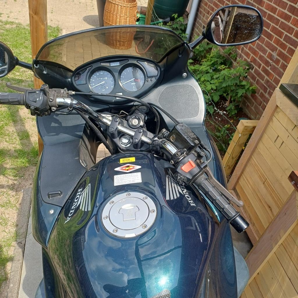 Honda Deauville groen., Motoren, Gebruikt, Particulier, Toermotor, 650 cc