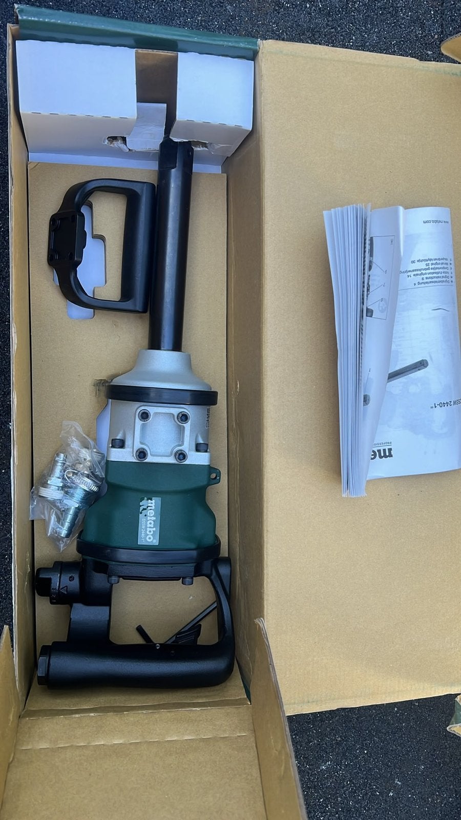 Metabo DSSW 2440-1" Slagmoersleutel - Nieuw in doos, Doe-het-zelf en Verbouw, Ophalen, Nieuw, Overige typen