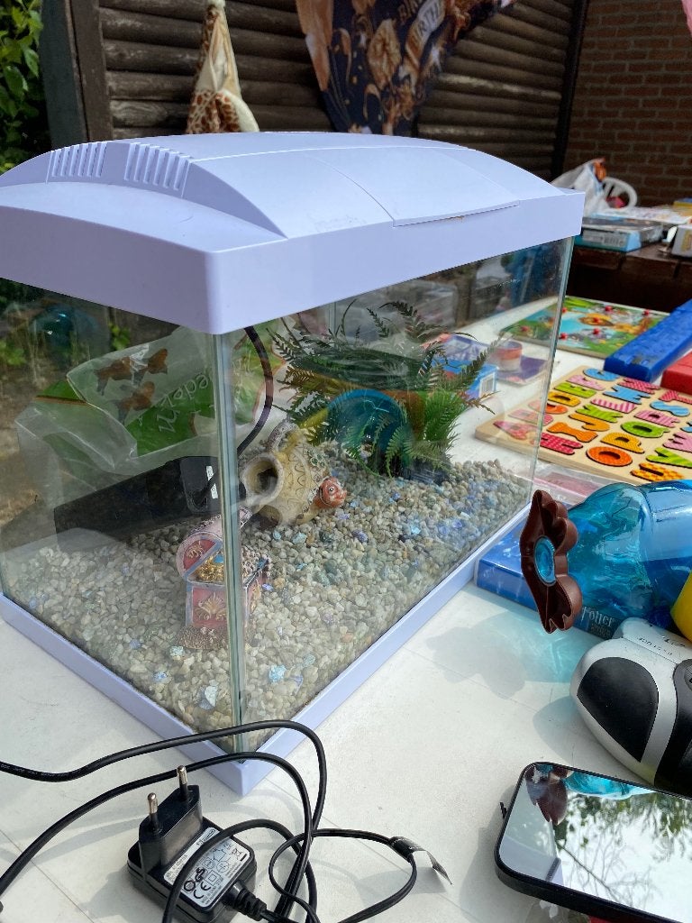 Aquarium superfish, Dieren en Toebehoren, Ophalen, Zo goed als nieuw, Leeg aquarium