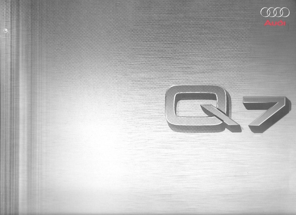 AUDI Q7,  2006, Boeken, Ophalen of Verzenden, Zo goed als nieuw, Audi