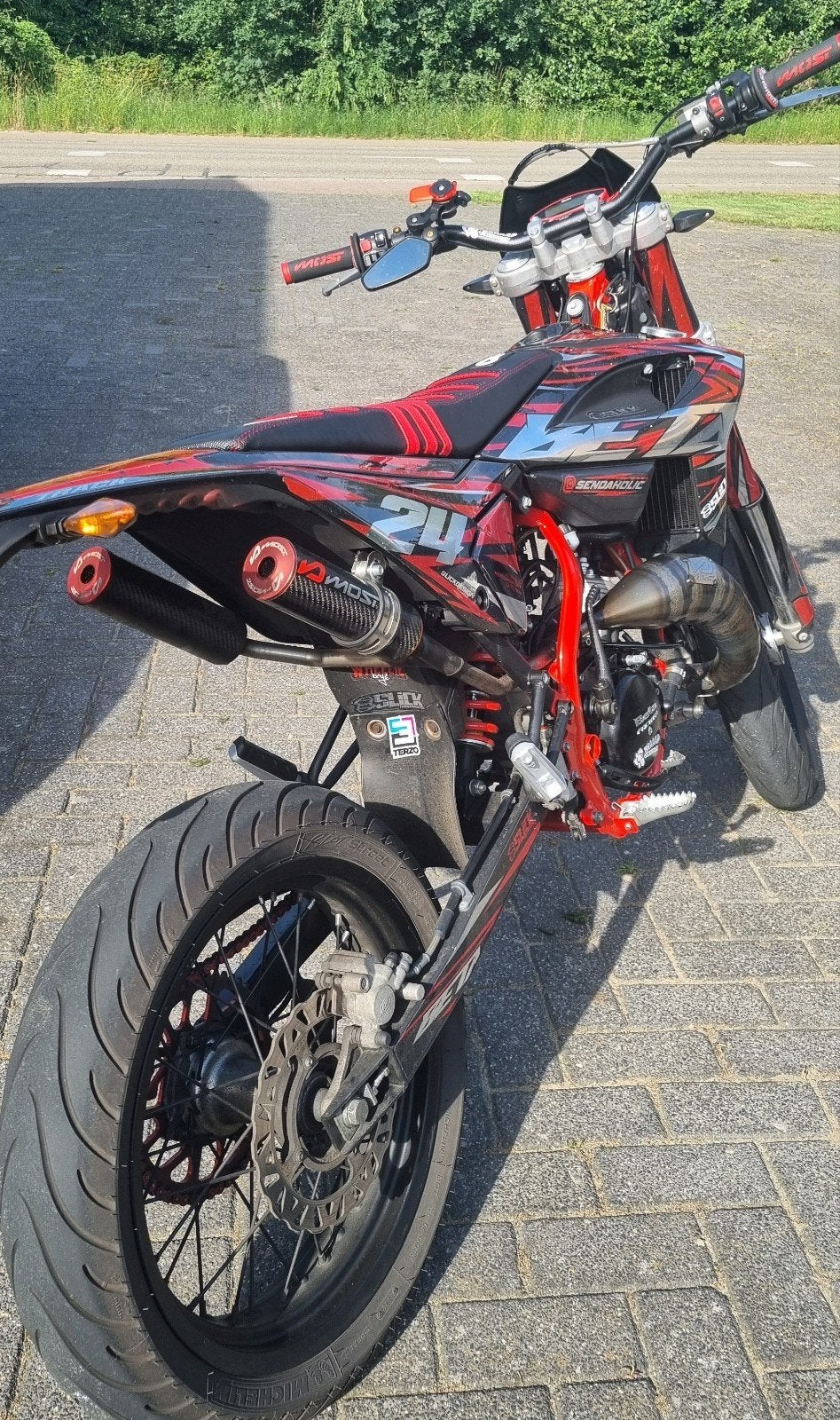 Waardepeiling Beta Track 2020 custom, 6 versnellingen, Zo goed als nieuw, 50 cc, Ophalen