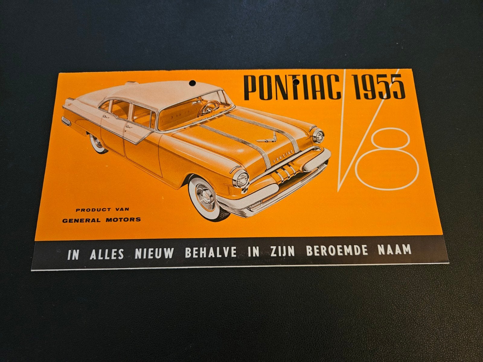 Brochure Pontiac 1955, Ophalen of Verzenden, Zo goed als nieuw, Overige merken