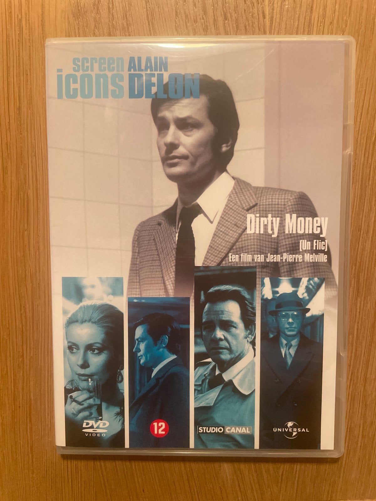 Dirty Money (Un Flic) - Alain Delon DVD, Cd's en Dvd's, Vanaf 12 jaar, Ophalen of Verzenden, Zo goed als nieuw, Maffia en Misdaad