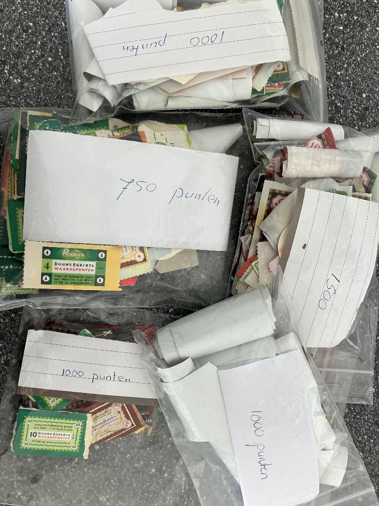 Douwe Egberts waardepunten, Ophalen of Verzenden, Koffie of Thee, Zegels, Bonnen of Punten