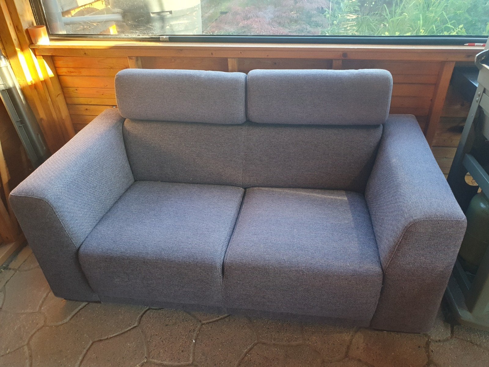 Comfortabele tweezitsbank, Ophalen, Modern, Comfortabel, Gebruikt, 150 tot 200 cm
