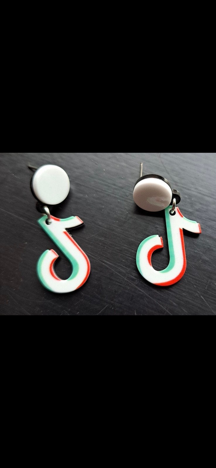 Oorbellen stekers Tik Tok meisjes sieraden accessoires, Overige materialen, Overige kleuren, Verzenden, Nieuw