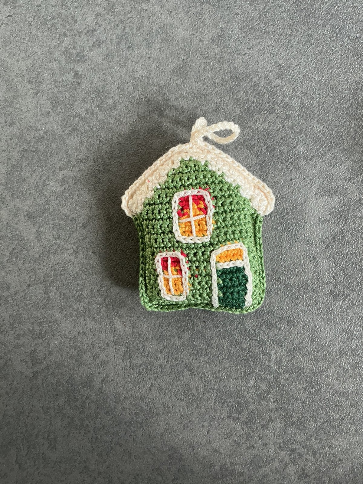 Kerstornament, kerstboom hanger groen huisje, Ophalen of Verzenden, Nieuw