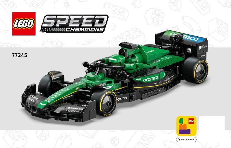 Lego | SPEED | Aston Martin Aramco F1 AMR24 | 77245, Lego, Lego, https://legohouse.com/en-gb/info/contact-us/, Ole Kirks Plads 1, 7190 Billund, Denmark