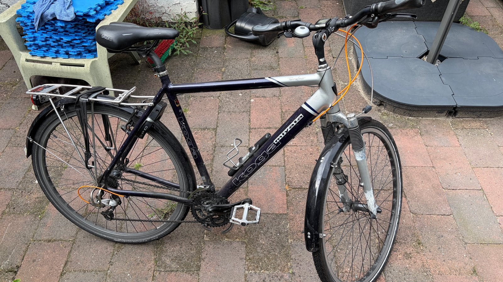 Koga Myata tourfiets 27 versnellingen, Ophalen, 28 inch, Gebruikt, Vering