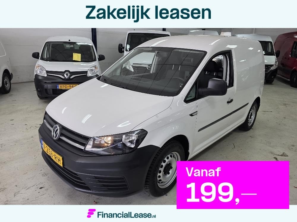 Volkswagen Caddy 2.0 TDI Airco Omvormer kasten, Gebruikt, 4 cilinders, Volkswagen, Wit