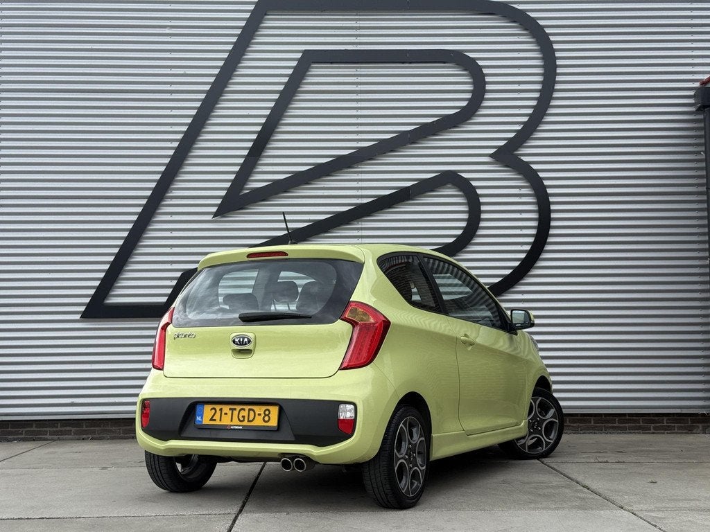 Kia Picanto 1.2 CVVT Comfort Pack 1e Eigenaar|Airco|Elektr., Auto's, Kia, Euro 5, Gebruikt, 4 cilinders, Emergency brake assist