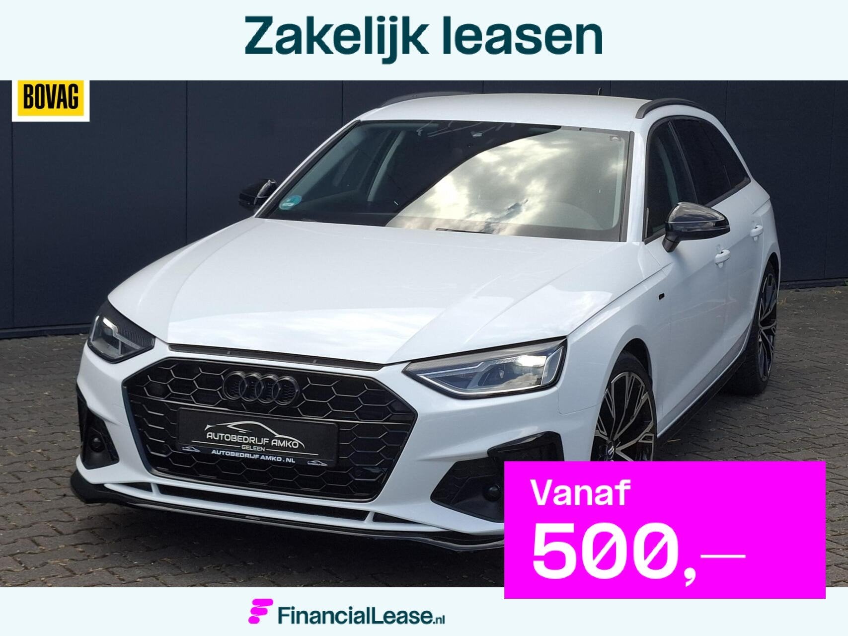 Audi A4 Avant 35 TFSI S edition LEDER / MEMORY / DAB / CARPL, Gebruikt, Euro 6, 4 cilinders, A4