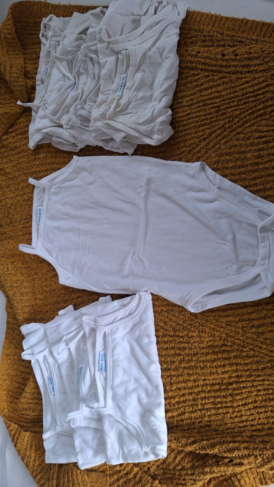 Hema witte rompertjes spaghettibandjes maat 98-104, Nacht- of Onderkleding, Gebruikt, Meisje, Ophalen of Verzenden