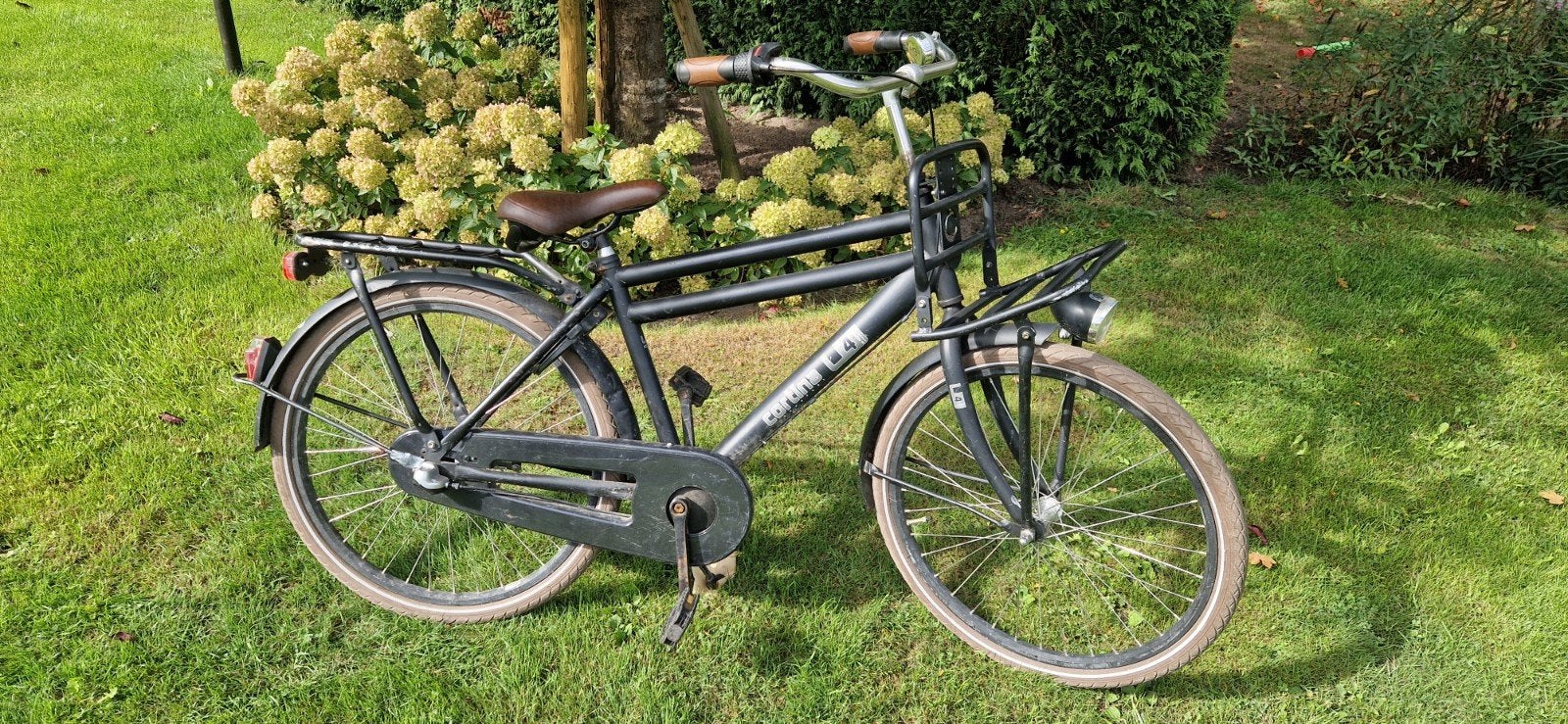 Cortina U4 Transportfiets - Zwart, Gebruikt, Velgrem, Versnellingen, Ophalen, Overige merken