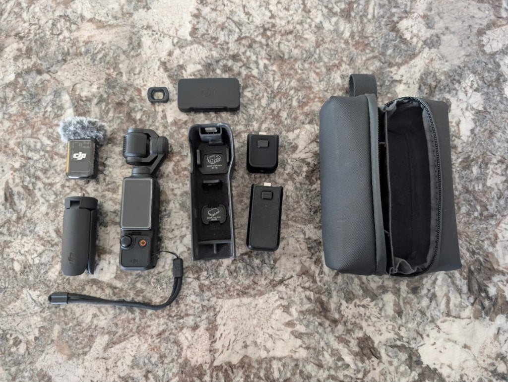 DJI Osmo Pocket 3 Creator Combo + veel extra accessoires, Ophalen, Zo goed als nieuw, Overige merken