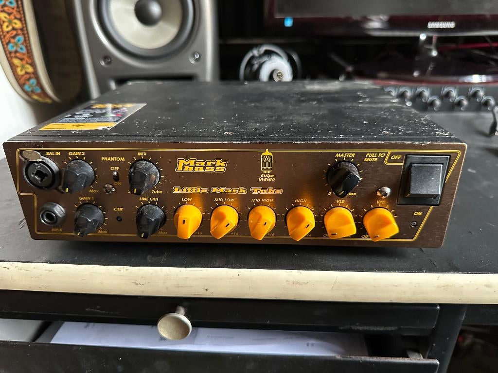 Markbass Little Mark Tube basversterker – Topstaat!, Muziek en Instrumenten, Ophalen of Verzenden, Gebruikt, Basgitaar, 100 watt of meer