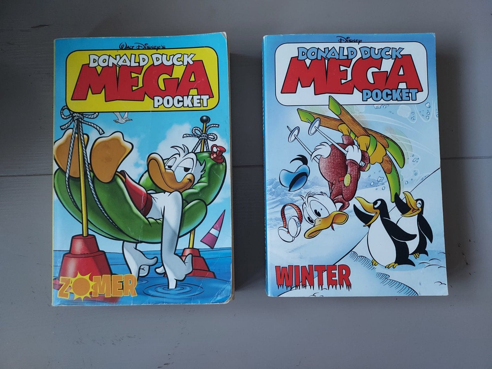 Donald Duck pockets MEGA, Boeken, Meerdere comics, Ophalen of Verzenden, Zo goed als nieuw, Europa