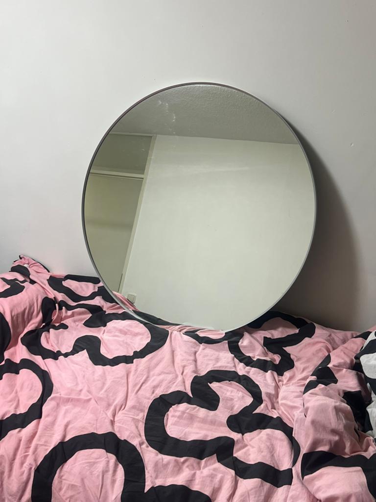 Spigel cd 80 cm, Huis en Inrichting, Woonaccessoires | Spiegels, Ophalen of Verzenden, Zo goed als nieuw, 75 tot 100 cm, Minder dan 100 cm