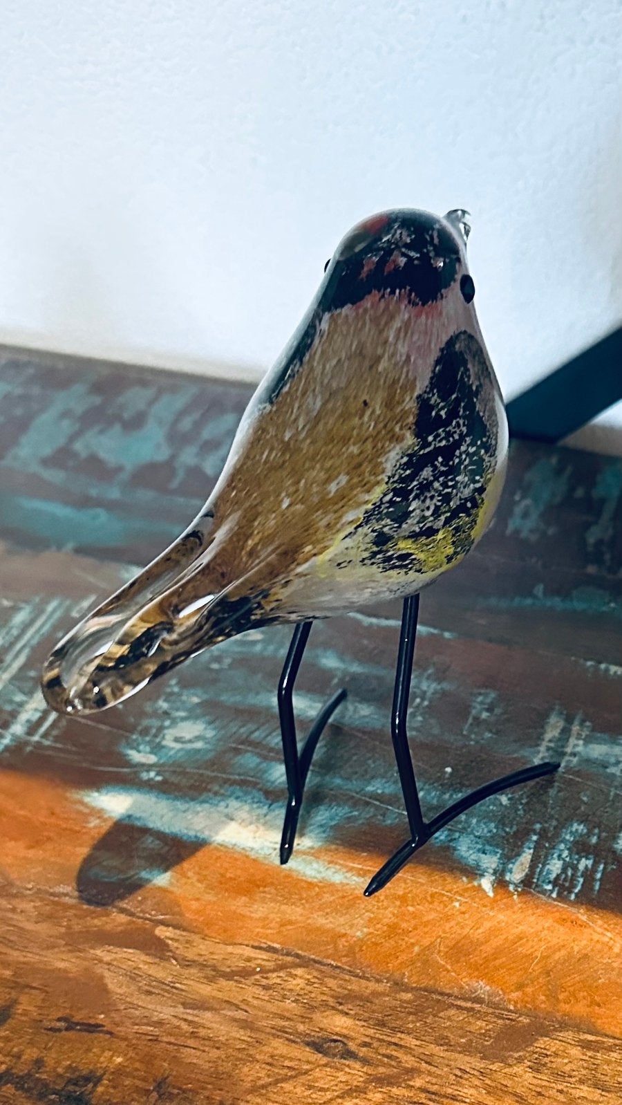 Vogel van glas, Ophalen, Zo goed als nieuw, Glas