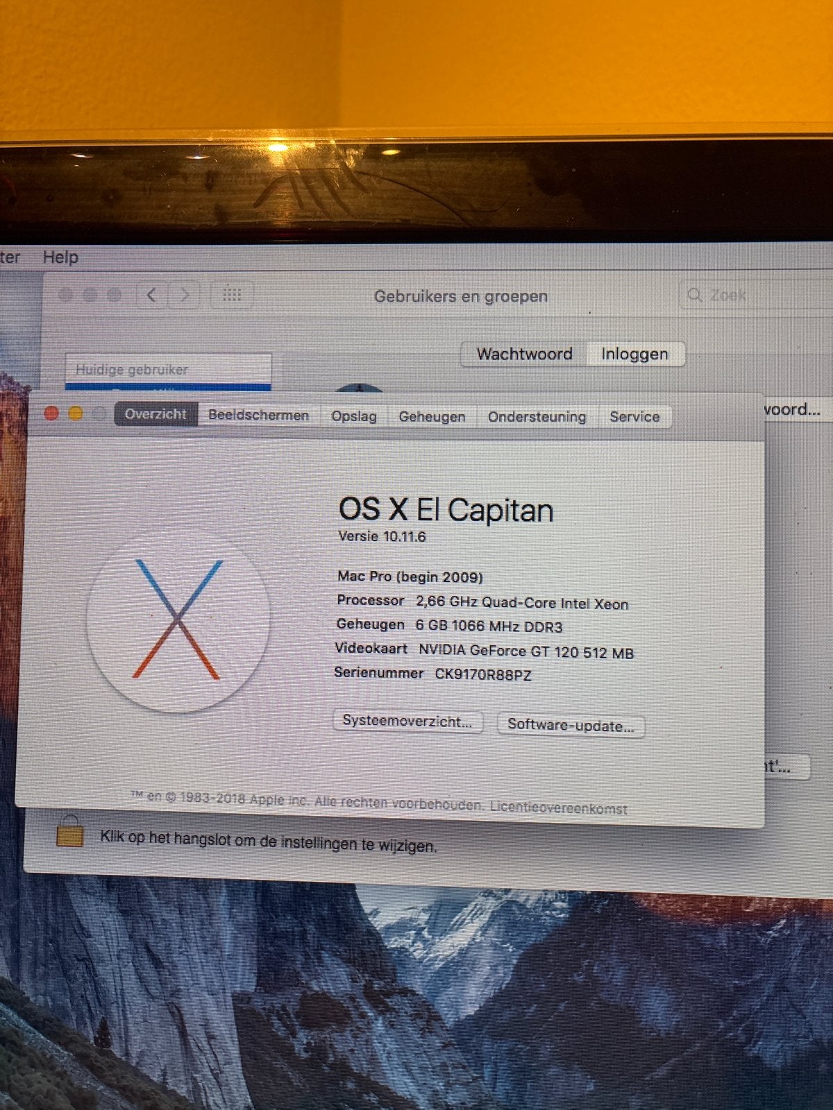 Mac Pro 4.1 (begin 2009) - Quad-Core Intel Xeon 2.66 GHz, Computers en Software, Ophalen, Gebruikt, 2 tot 3 Ghz, Mac Pro