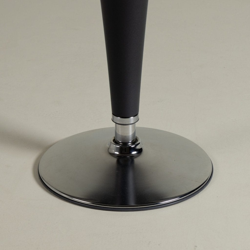 Magis Bombo Table Tafel Rond Antraciet Kunststof - Chroom, Magis, Zo goed als nieuw, Niet ingevuld, Niet ingevuld