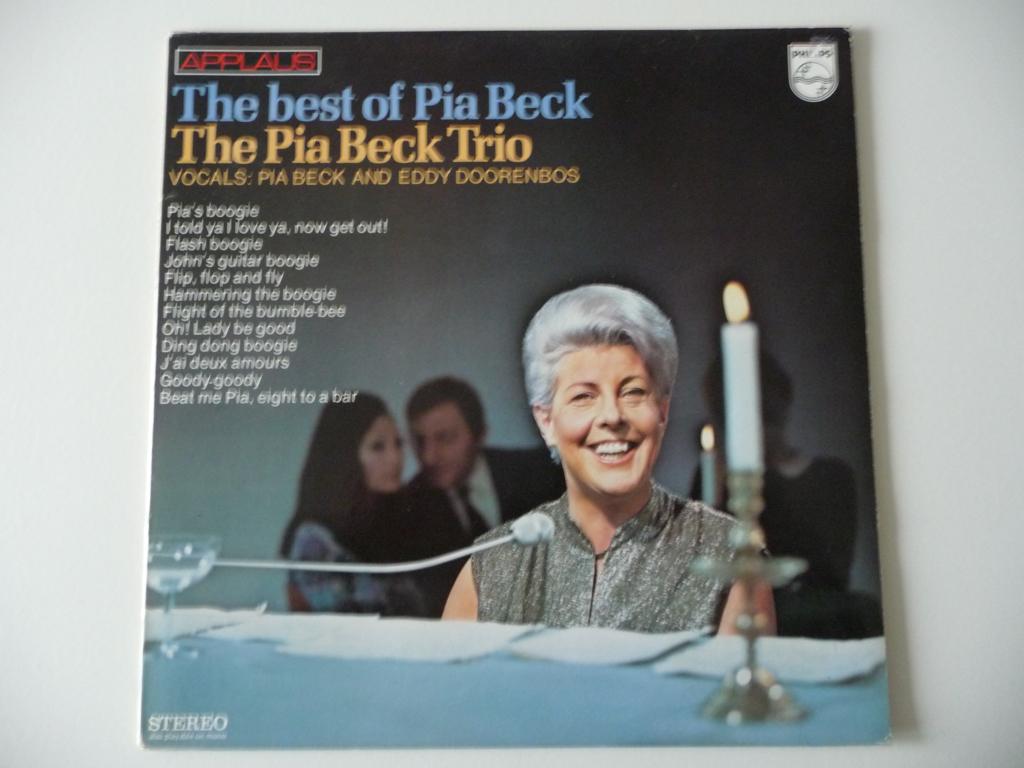 lp THE PIA BECK TRIO - THE BEST OF PIA BECK -PHILIPS RECORDS, 1960 tot 1980, Gebruikt, Ophalen of Verzenden, 12 inch