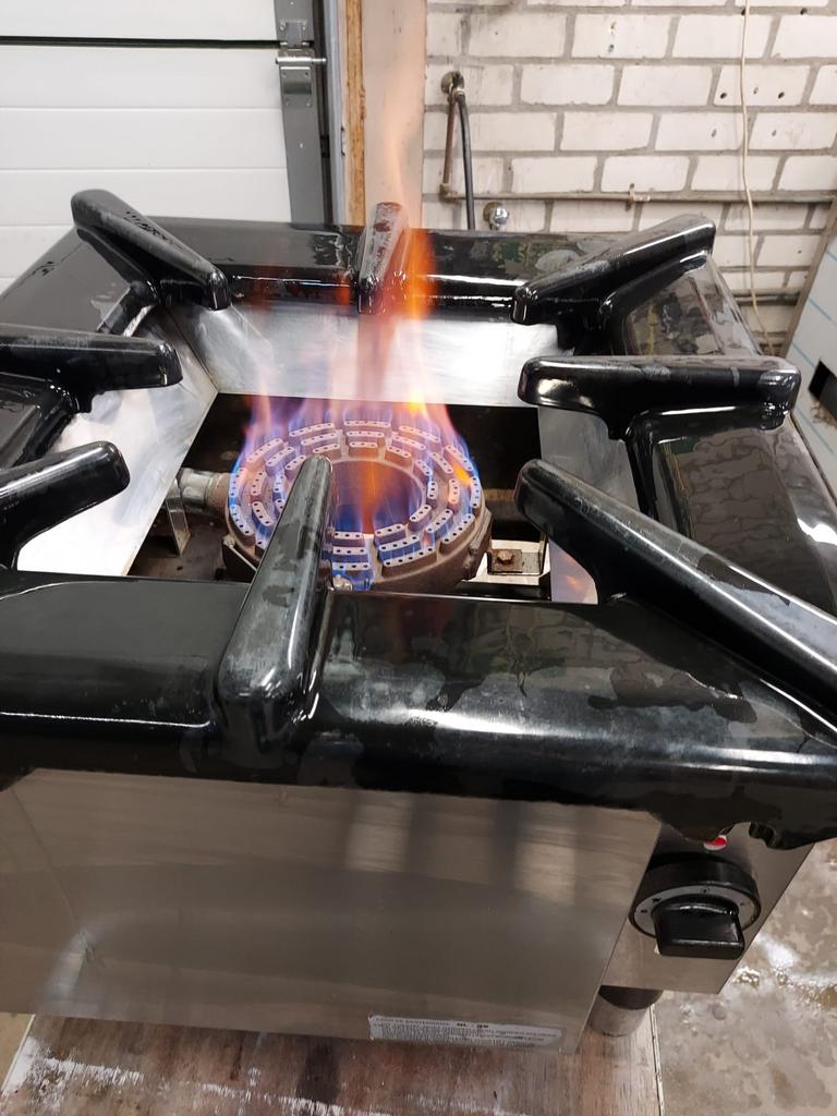 Modular gasfornuis gashokker horeca staandmodel, Minder dan 1 liter, Ophalen, Gebruikt, Uitneembare binnenpan