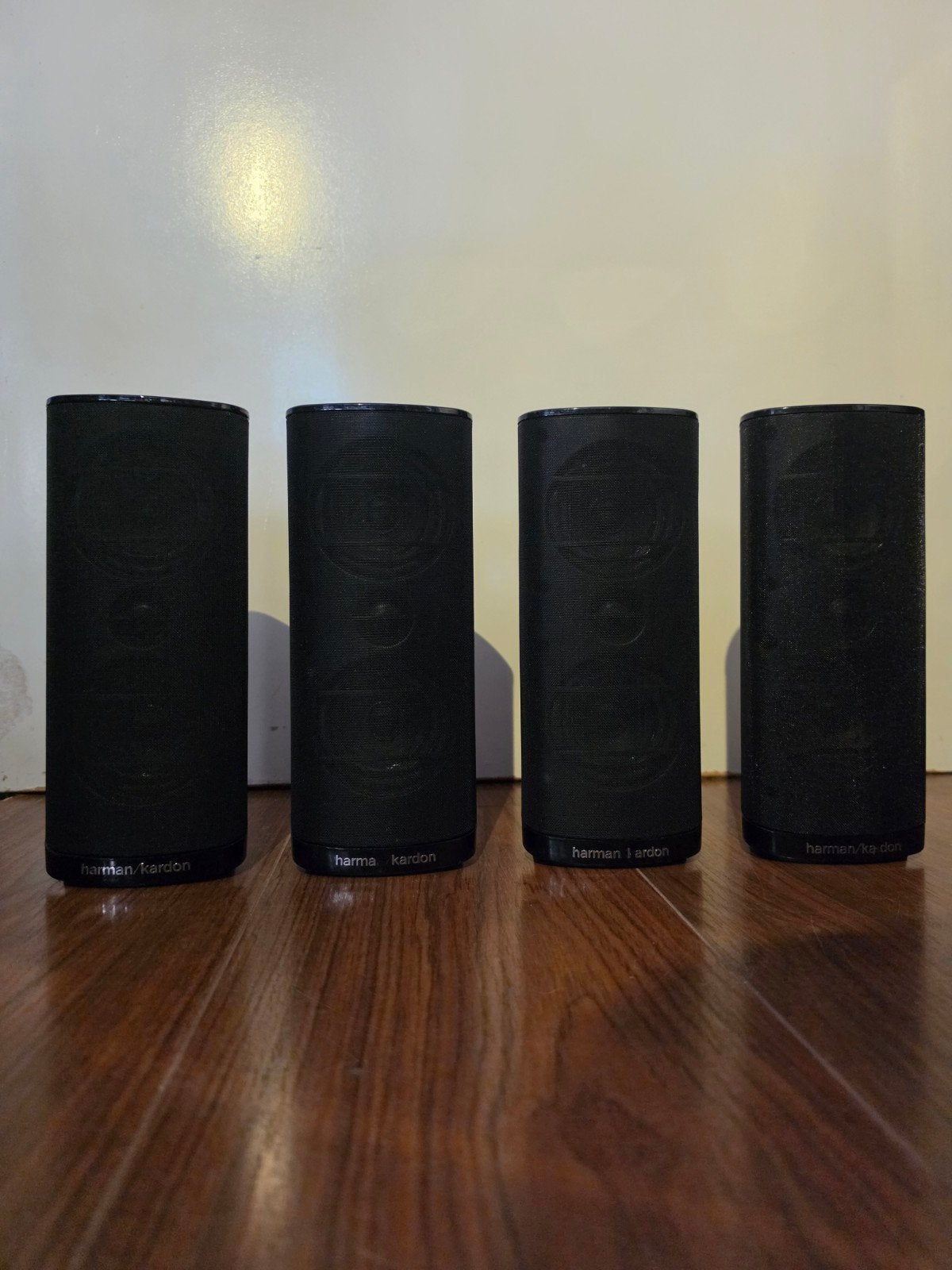 Harman Kardon Speakerset - 4 Stuks, Audio, Tv en Foto, Luidsprekers, Ophalen, Gebruikt, Speakerset, Geschikt voor surround/home cinema