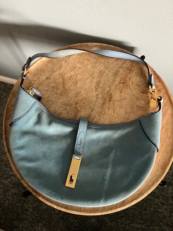 Ralph lauren tas, Ophalen of Verzenden, Zo goed als nieuw, Zwart, Handtas