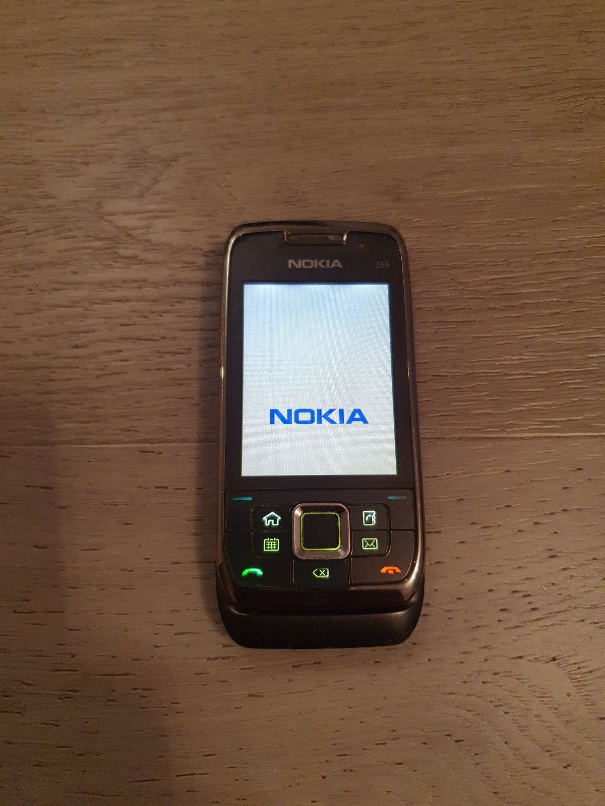 zeldzame nokia E66 slide in goede staat, Telecommunicatie, Ophalen of Verzenden, Zwart
