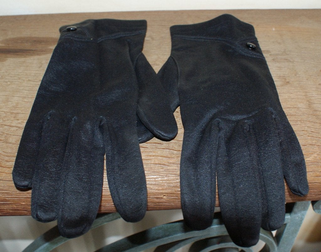 Zwarte begrafenishandschoenen voor dames Maat M/L (9), Maat 38/40 (M), Ophalen of Verzenden, Handschoenen, Onbekend