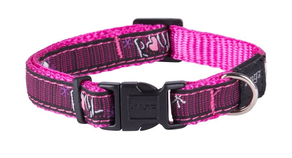 ROGZ Fancy Dress Halsband S Nekomtrek 20-31 cm Pink KOOPJE!, Ophalen of Verzenden, Nieuw