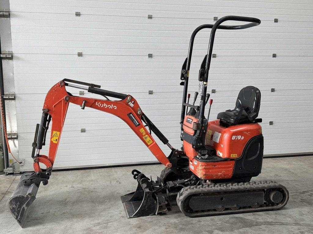 Kubota minigraver U10-3 snelwissel en 3 bakken, Zakelijke goederen, Machines en Bouw | Kranen en Graafmachines, Kubota Hol, Kbt_g.eu_market_surveillance@kubota.com