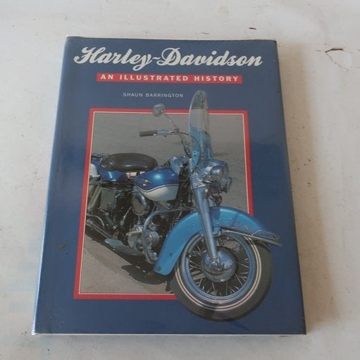 Harley Davidson boek over modellen historie Illustrated, Ophalen of Verzenden, Gelezen, Merk of Model