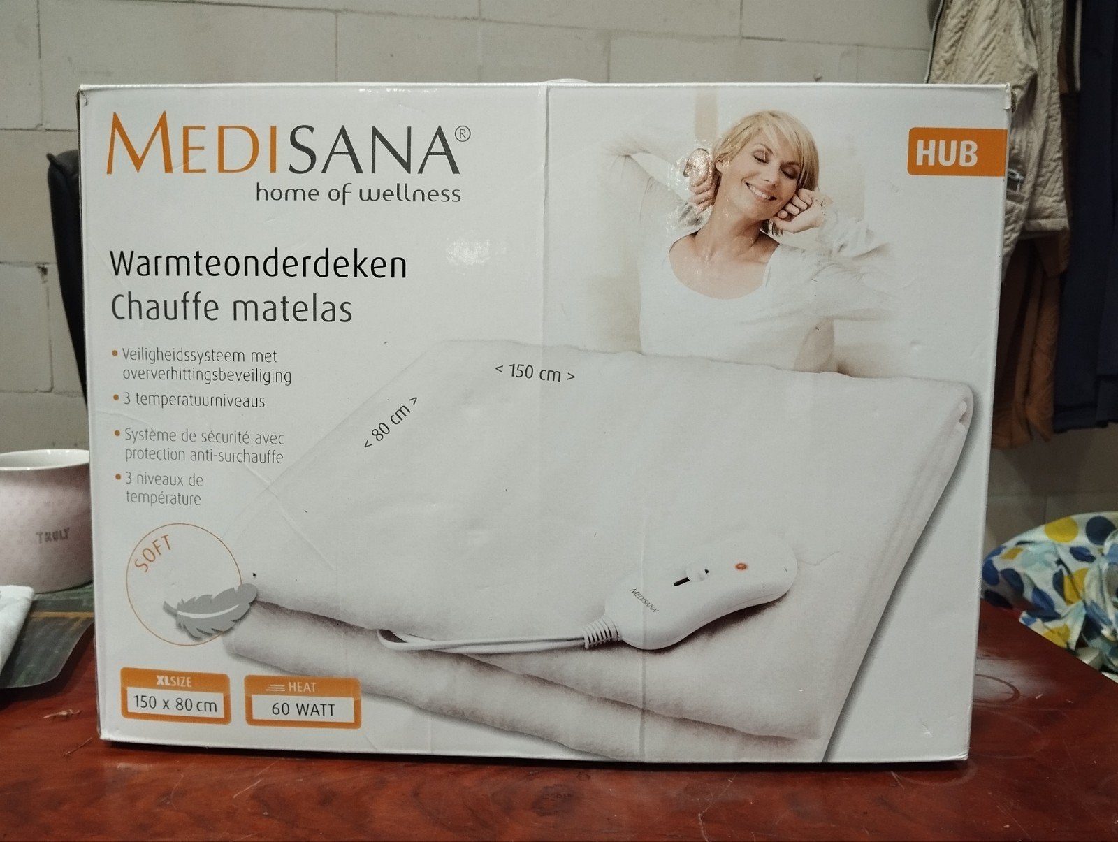 Medisana Warmtedeken - Retourgoed ZGAN, Ophalen of Verzenden, Zo goed als nieuw, Overige typen