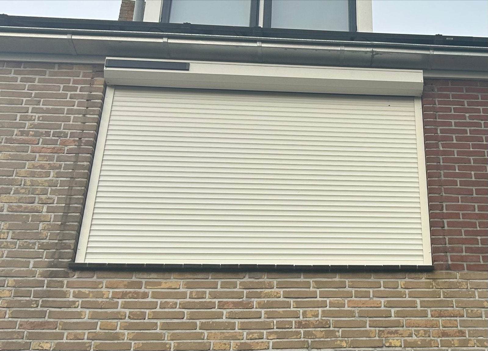 Zon en Scherm Solar ZS020 rolluik - Ivoor, Ophalen, Crème of Beige, Zo goed als nieuw, 200 cm of meer