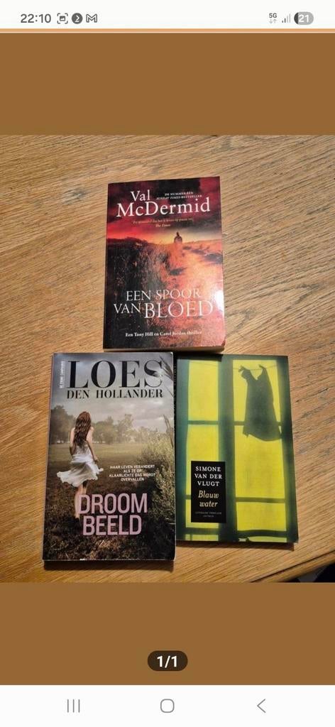 Thrillers, Ophalen of Verzenden